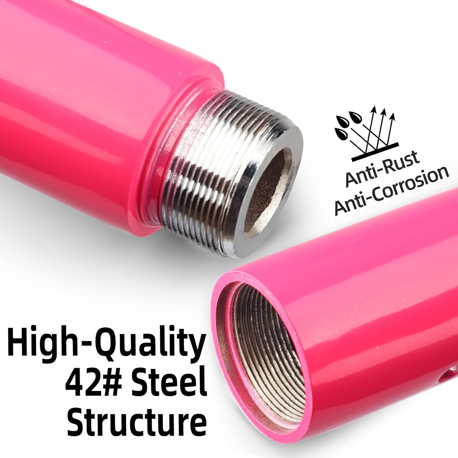 PRIOR FITNESS 45mm Removable Dance Pole Set Spinning Pole Dance Portable Static Fitness Dancing Pole Kit for Exercise Home : Sports & Outdoors