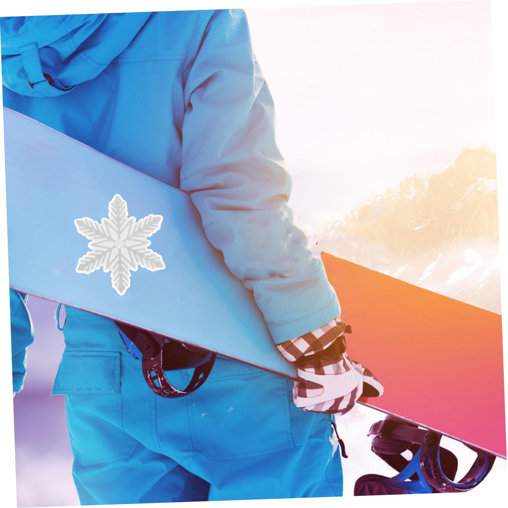 BESPORTBLE Grip Pad Antiscivolo per Snowboard Adesivo per Sport all Aria Aperta Materiale Ispessito Facile da Applicare per Inverno e Attrezzature Sportive