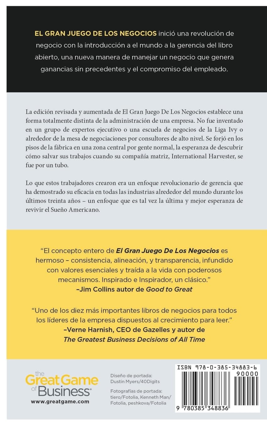 El Gran Juego de Los Negocios - Edición del XX Aniversario (Spanish Edition)      Paperback – June 1, 2014
