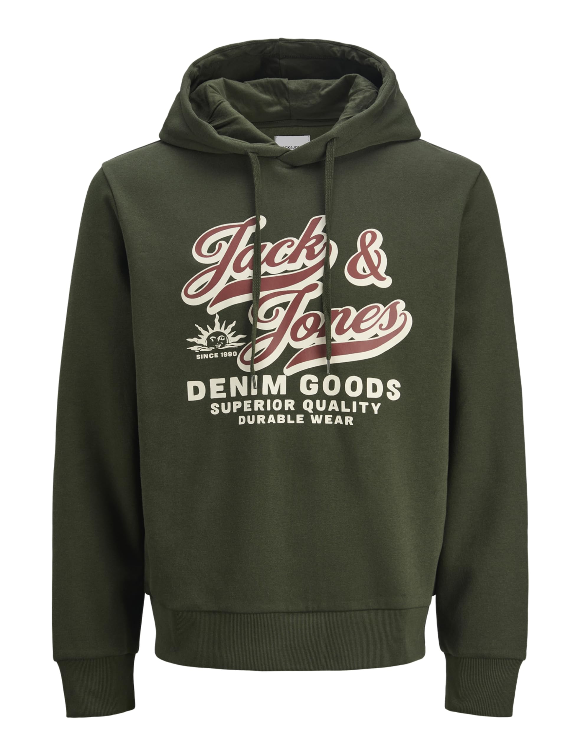 JACK & JONES Herren Jjelogo Sweat Hood 2 Col 25/26 Noos Pls Jjelogo Sweat Hood 2 Col 25/26 Noos Pls (1er Pack)
