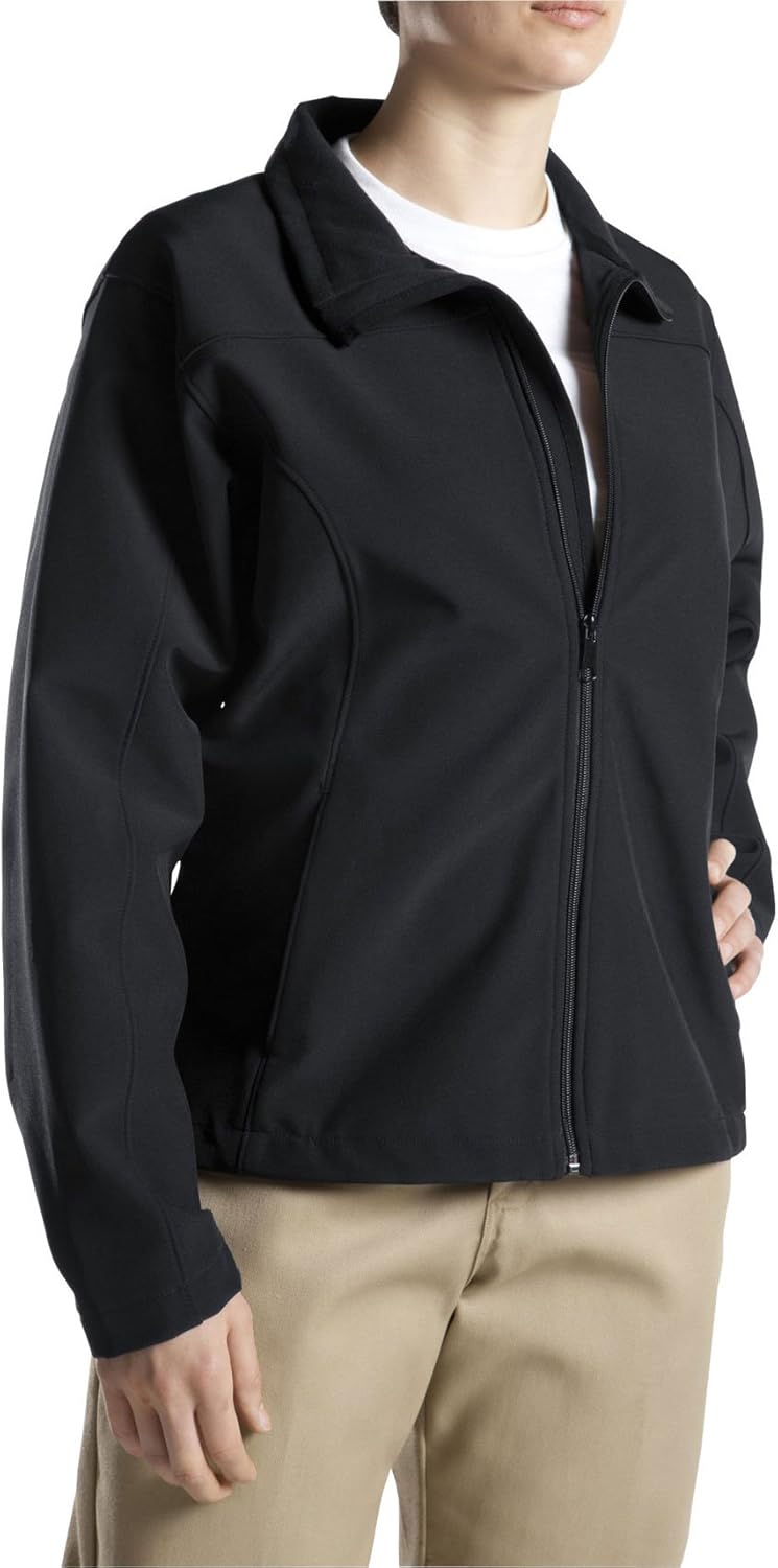 Dickies Women's Soft Shell Jacket With Water And Wind Resistance