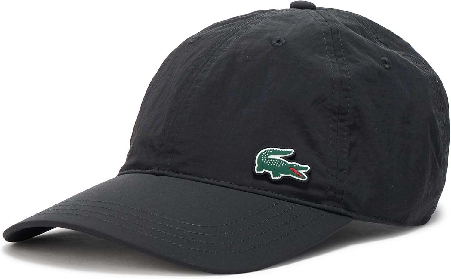 Lacoste Men's Taffeta Cap, Black, One Size