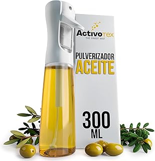 ActivoTex Spray Pulverizador para cocinar. Vaporizador, Dosificador de Aceite de Oliva, Vinagre y Limon.
