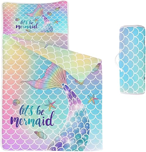 Tapete para siesta espacial  Saco de dormir de galaxia espacial con almohada extraíble  Juego de ropa de cama para guardería y fiestas de pijamas