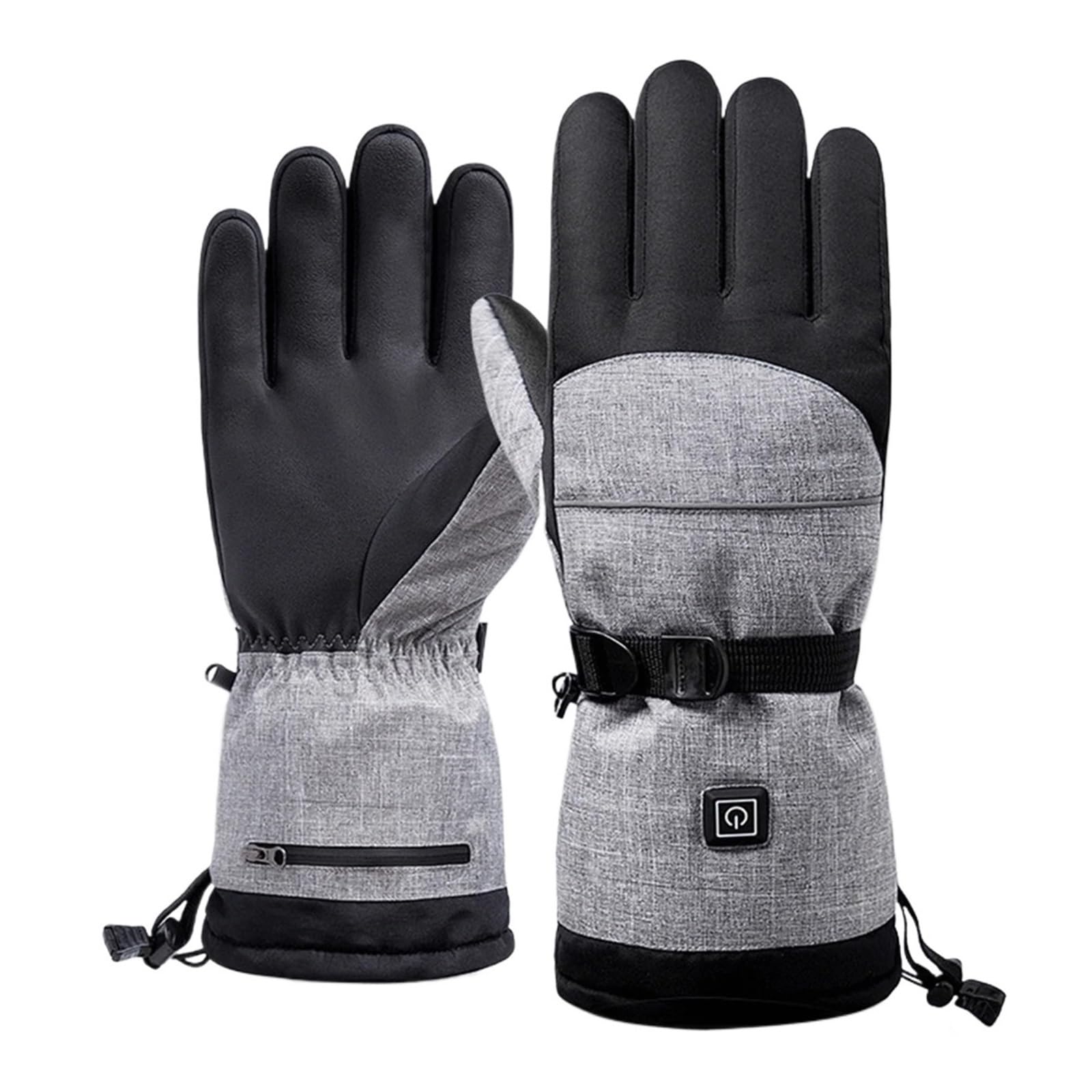 Gants Chauffants, 2 Paire De Gants Chauffants d'hiver for Moto, Thermiques, Électriques, for Temps Froid, Imperméables Et Antidérapants, for Hommes Femmes pour Femmes et Hommes