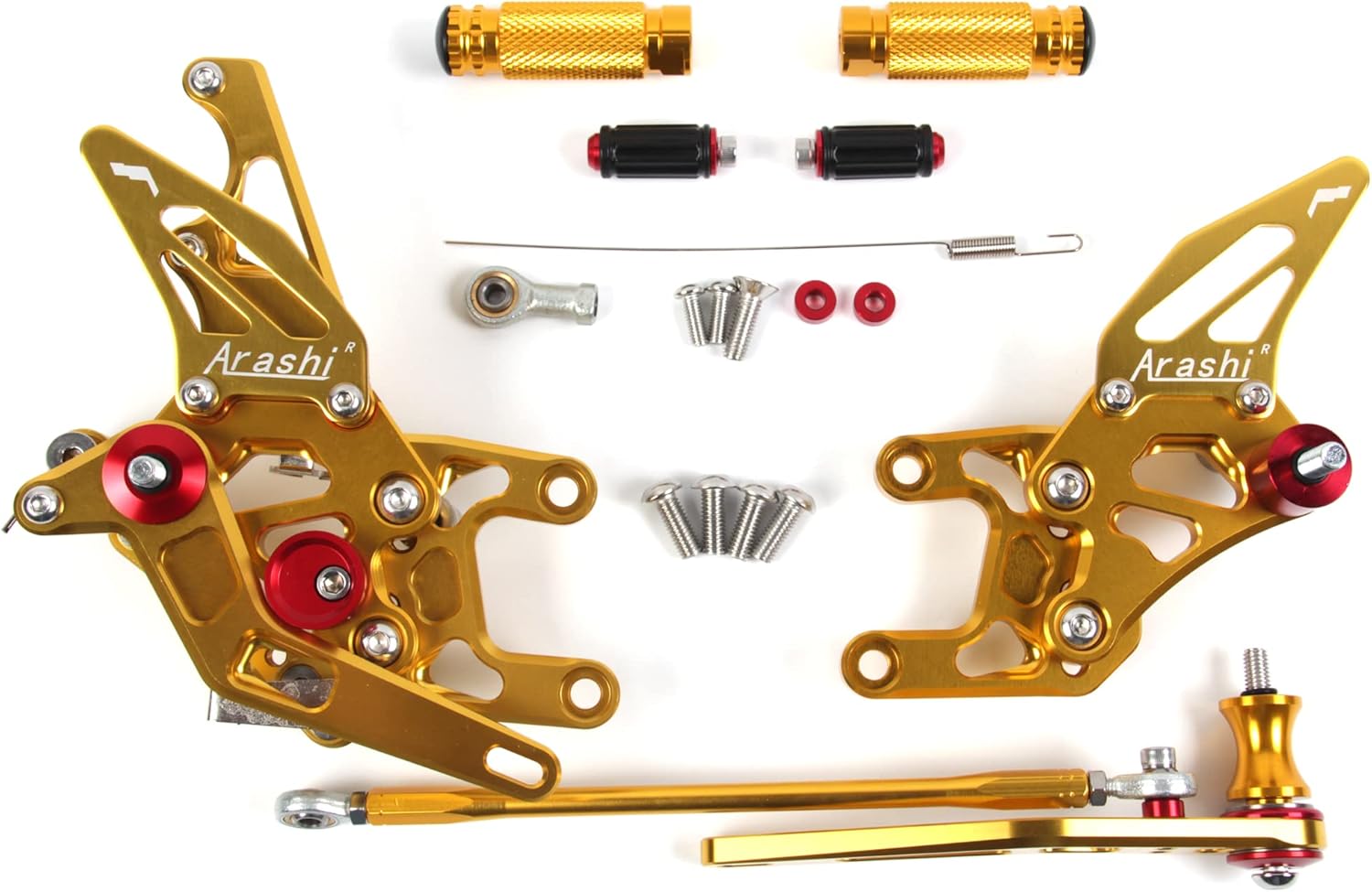 Arashi Rearsets Footrests FootPegs for HONDA CBR1000RR / SP