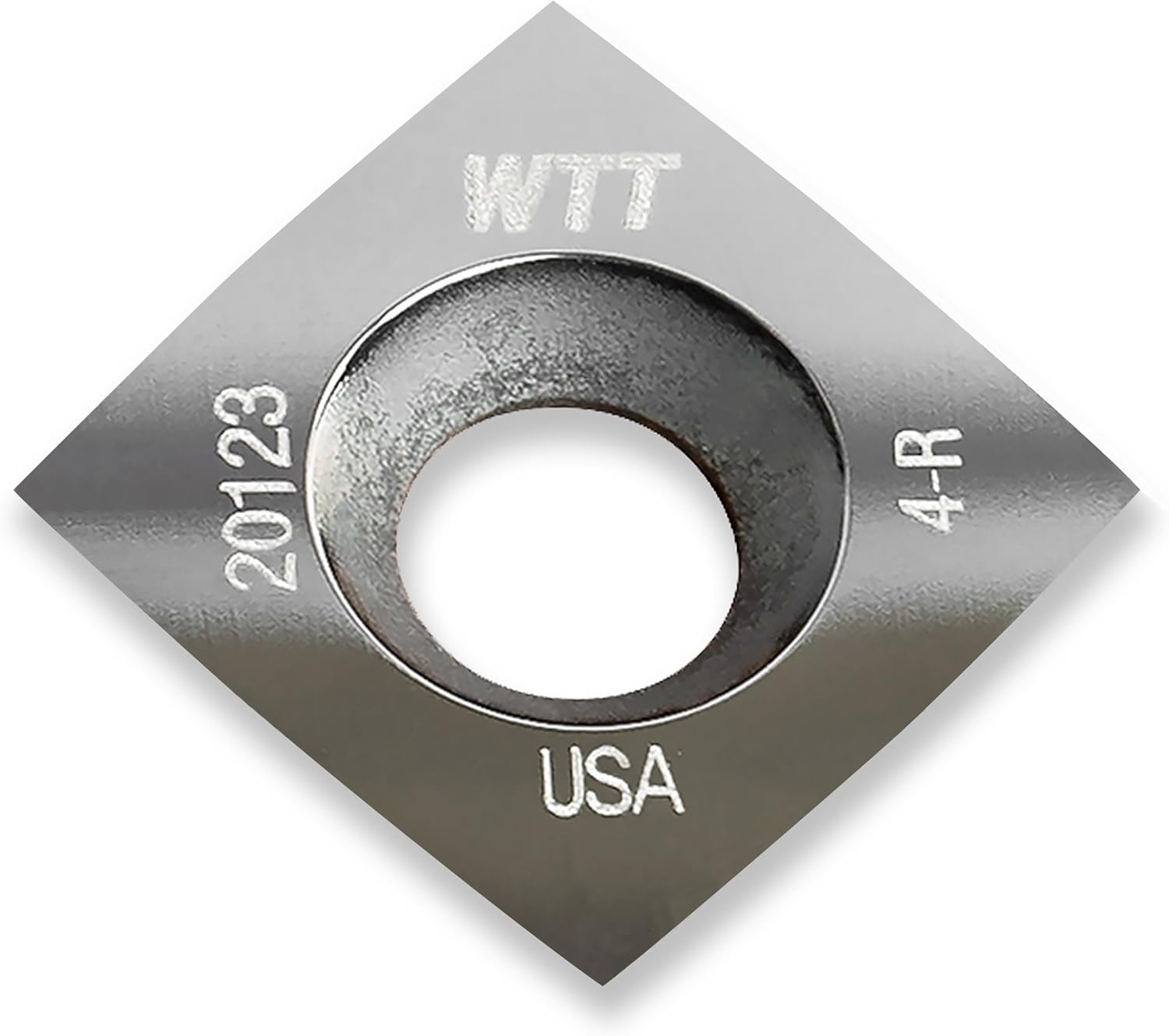 Woodpeckers Turning Tools Replacement Inserts, 0.59 Square - 4 Radius, Fits Ultra-Shear Models FSS, MSS