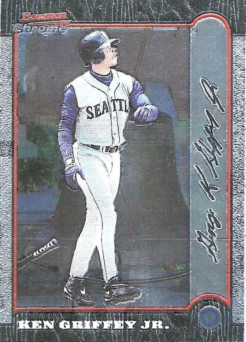 1999 Bowman Chrome International #52 Ken Griffey Jr. Seattle Mariners MLB Baseball Card NM-MT