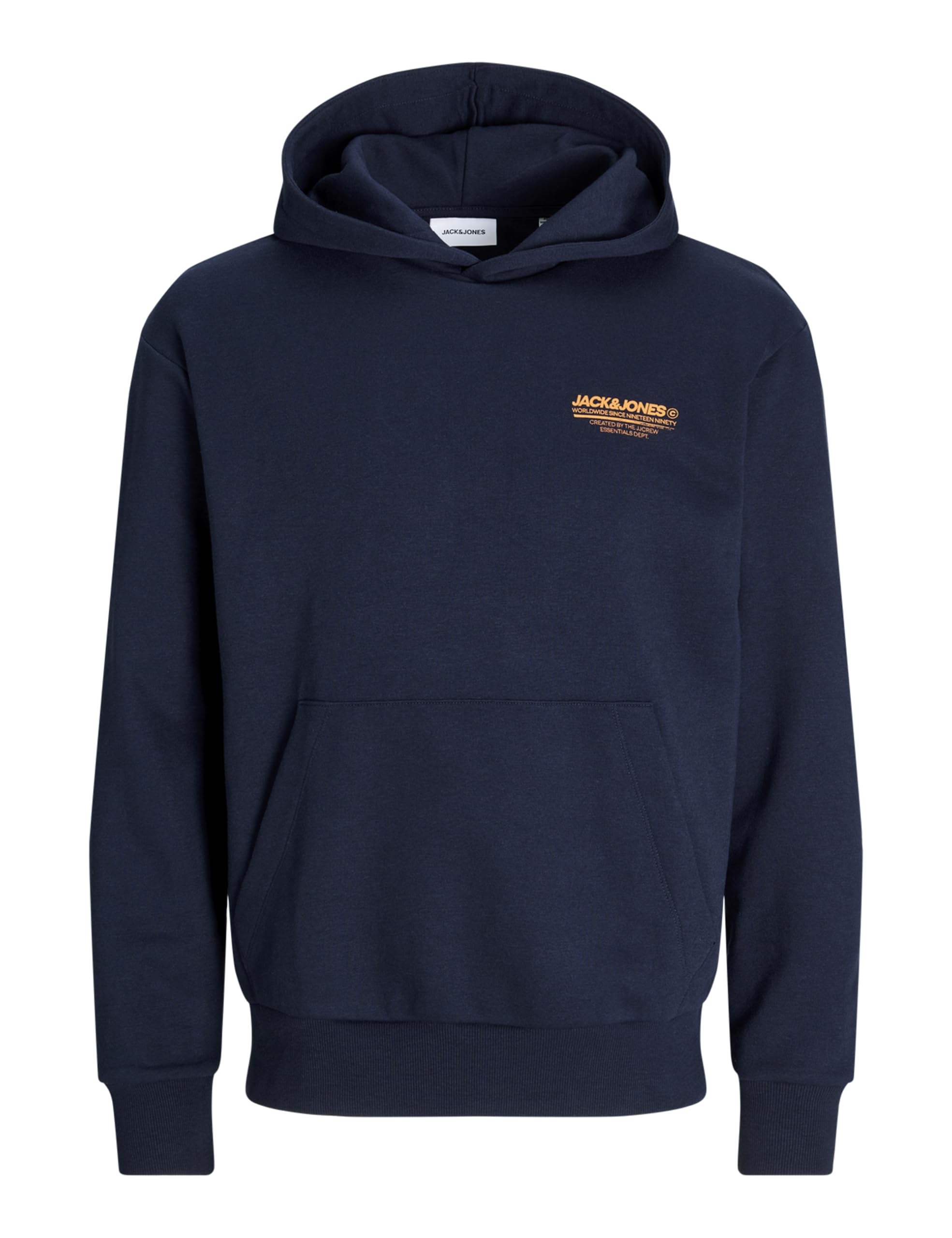 JACK & JONES Men's Jjolive Sweat Hood Sweatshirt, Navy Blazer Jack&Jones, S