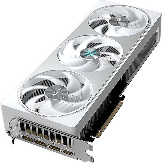Gigabyte GeForce RTX 5070 AERO OC 12G Graphics Card - 12GB GDDR7, 192bit, PCI-E 5.0, 2625 MHz Core Clock, 3 x DP 2.1a, 1 x HDMI 2.1b, NVIDIA DLSS 4, GV-N5070AERO OC-12GD