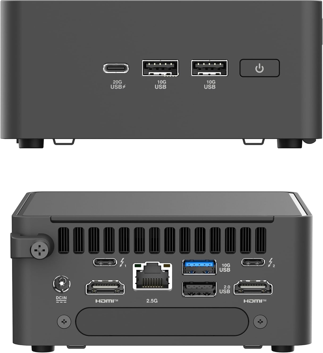 WEELIAO NUC 15 Pro Mini PC (NUC15CRHU7) Intel Core Ultra7 255H,Up to 96GB DDR5, Intel Arc Graphics, Wi-Fi 7, PCIe SSD, Compact AI Desktop Computer(16GB RAM,512GB SSD),Support Windows 11 Pro