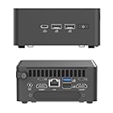 NUC 15 Pro Mini PC (NUC15CRHU7) Intel Core Ultra7 255H,Up to 96GB DDR5, Intel Arc Graphics, Wi-Fi 7, PCIe Gen5 SSD, Compact AI Desktop Computer(Barebone,NO RAM&SSD&OS)