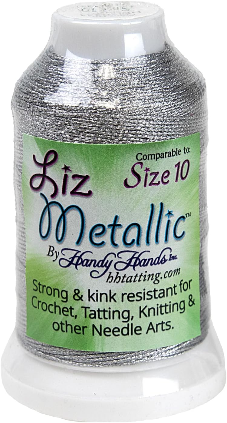 Liz Metallic Size 10 Cone: Silver, HM10341 image 2