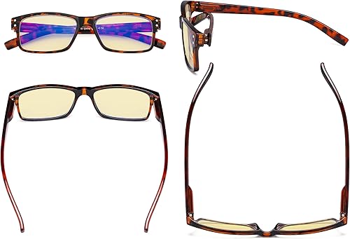 Vista 51 de Eyekepper Vintage Reading Glasses for Men - 5 Pack Spring Hinges Classic Readers