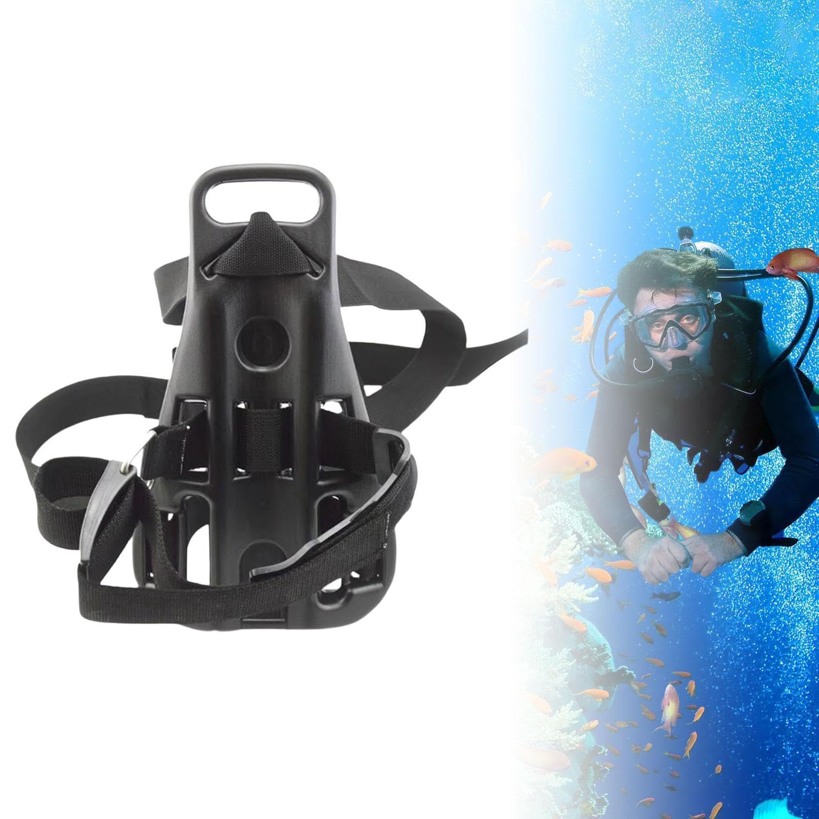 Homyl Tauchflaschenrucksack, Tragbare Tauchhalterung für Tauch Und Schwimmzubehör