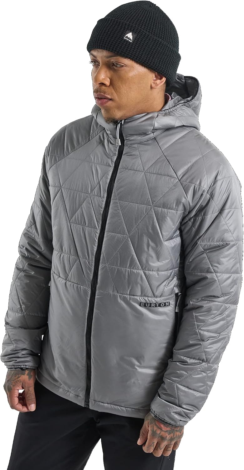 Burton フード付きジャケット XL グレー/ブラック　156-164 Amazon | Burton メンズ スタンダード 万能 ヒートフード 合成断熱