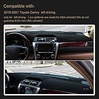 Vista 24 de SPEEDWOW Tablero Dashboard Cubierta Tapete Alfombrilla Alfombra Compatible con Toyota Sienna 2004-2010