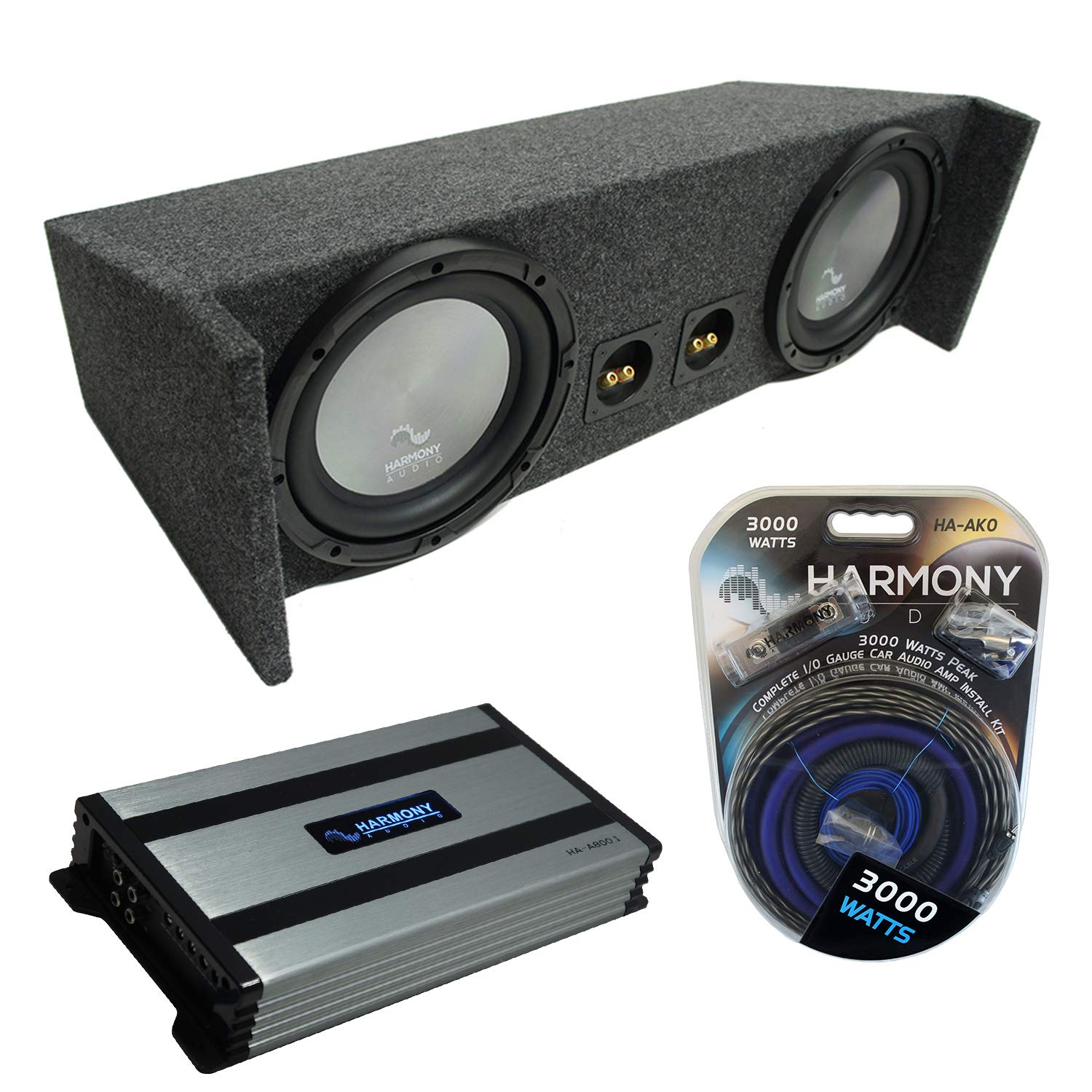 Harmony Audio (2) HA-A102 Subwoofer Dual 10