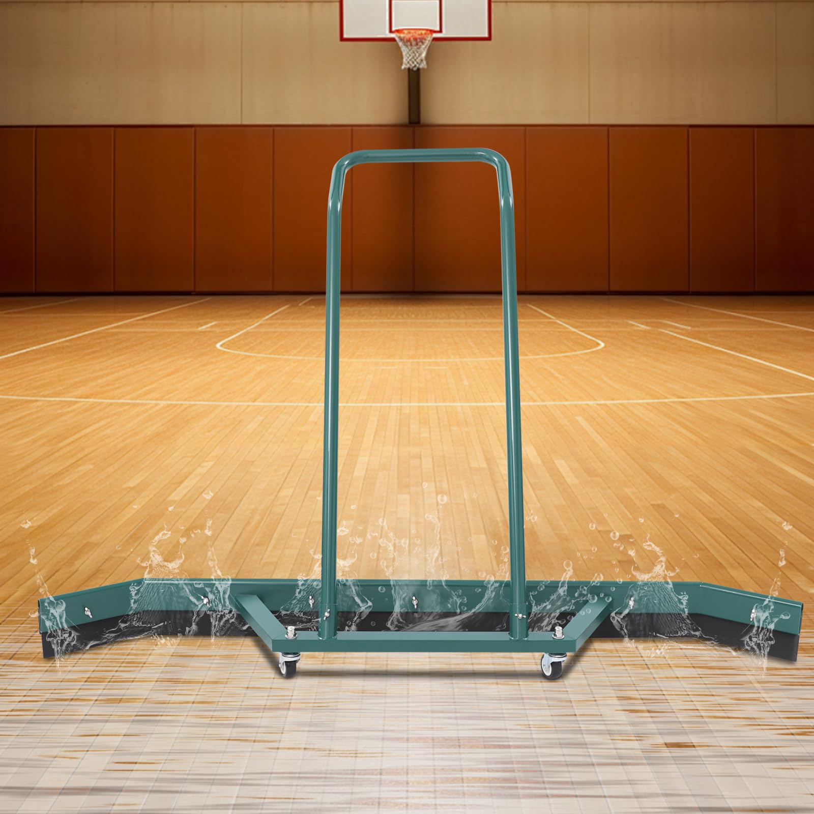 Limpiaparabrisas de aleación de aluminio, 150 x 97 cm, para pista de tenis, aleación de aluminio, rasqueta para terrenos deportivos, manual para suelos, fábricas, suelos de cemento