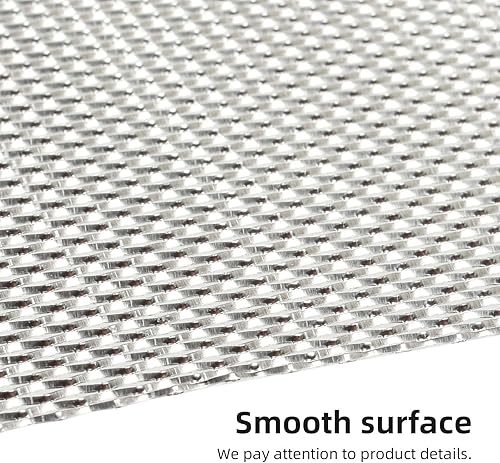 Miniatura 44 de AggAuto 47x16 pulgadas Coche Pickup Truck Grill Mesh Spoiler Bumper Vent Aleación de aluminio Rejilla Automotriz Insertar entrada de aire Racing