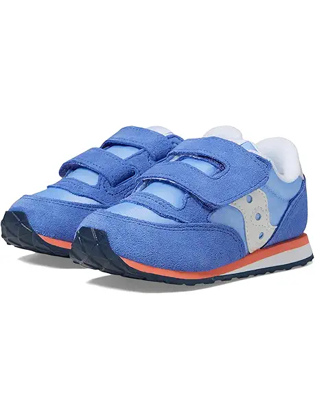 Детские кроссовки Saucony Kids Originals Jazz Hook Loop Sneaker (Toddler/Little Kid) на каждый день