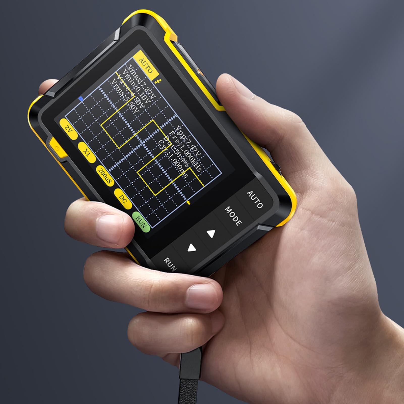 Oscilloscopio Digitale Portatile DSO152 Larghezza di Banda 200K 2.5MS/s Oscilloscopio Frequenza di Campionamento