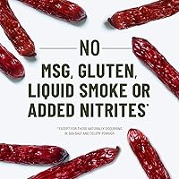 Vista 6 de Duke”s Salchichas cortas ahumadas de chile verde Hatch, sin gluten, < 0.04 onzas de azúcar total, 16 onzas