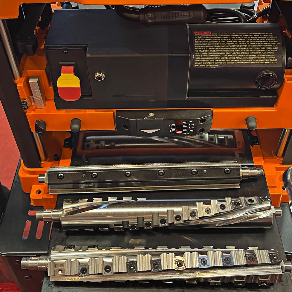 12mm Square Straight Carbide Cutters, for Woodturning Replacement Cutter Knives, Fits Spiral, Helical Planer Cutter, Wood Lathe Turning Tool, 10-Piece (12x12x2.2-35°)