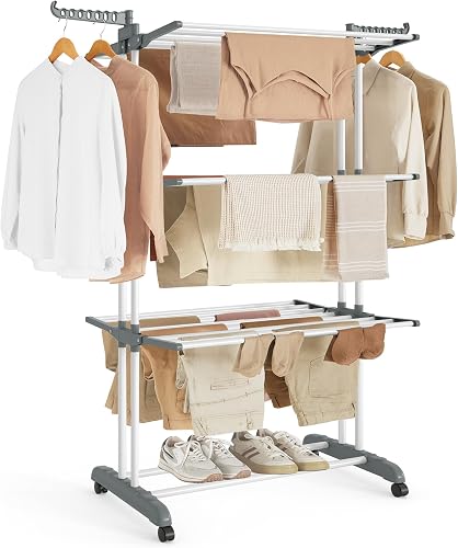 Etendoir Linge Interieur Exterieur SONGMICS