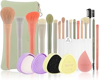 Docolor Morandi Juego de 17 brochas de maquil...