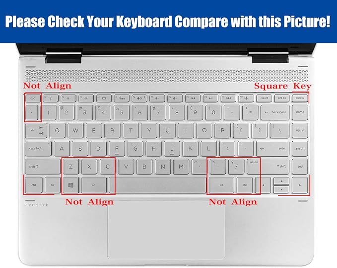Fundas para teclado de HP portátil 14" y Pavilion x360 14 miniatura 7