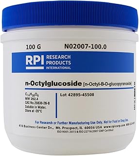 n-Octylglucoside [n-Octyl-B-D-glucopyranoside], 100 Grams