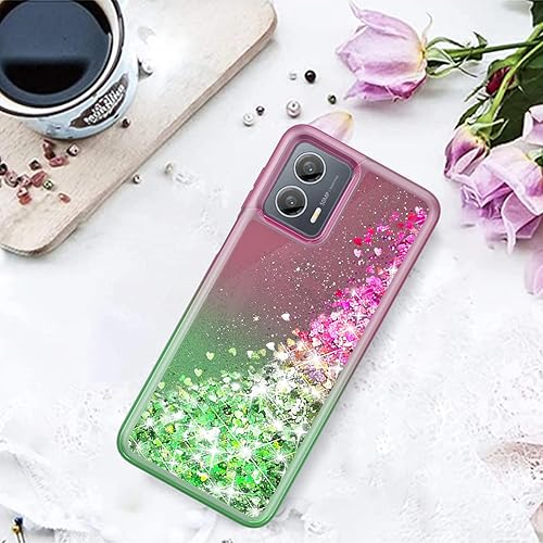 Miniatura 5 de Funda para Motorola Moto G 5G (2023), funda con purpurina, funda protectora móvil brillante para moto g 0.18 oz 2023, funda brillante de arena