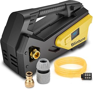 Battery Powered transfer Pump Compatible with DeWalt 20V, 2Ah-9Ah Large Battery, Potable Cordless Water Pump, Self-Priming Fuel Transfer Pump for Gas, Diesel, 300GPH 48FT for Boat/RV/Tank(Tool Only)