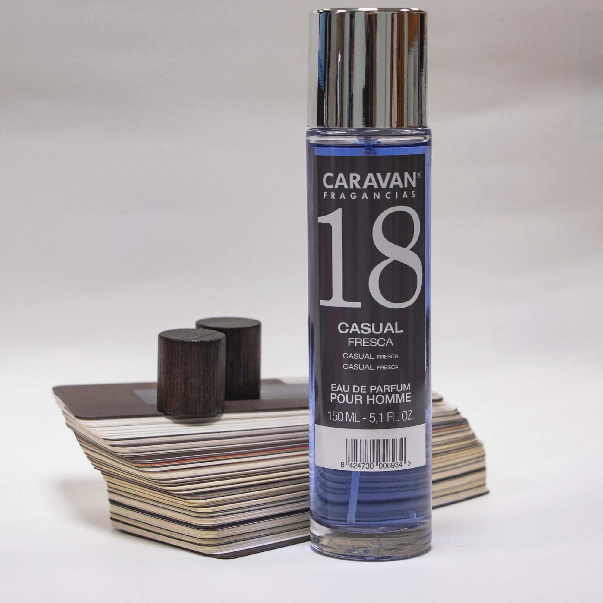 Set de 6x 150ml Caravan perfume de hombre Nº18