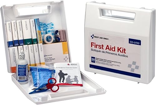 Miniatura 6 de First Aid Only 225-UFAO Kit de primeros auxilios para 50 personas, 197 piezas