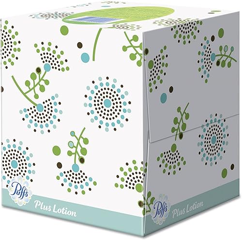 Miniatura 9 de Plus Lotion Facial Tissue, 1 capa, blanco, 56 hojascaja, 24 cajascartón