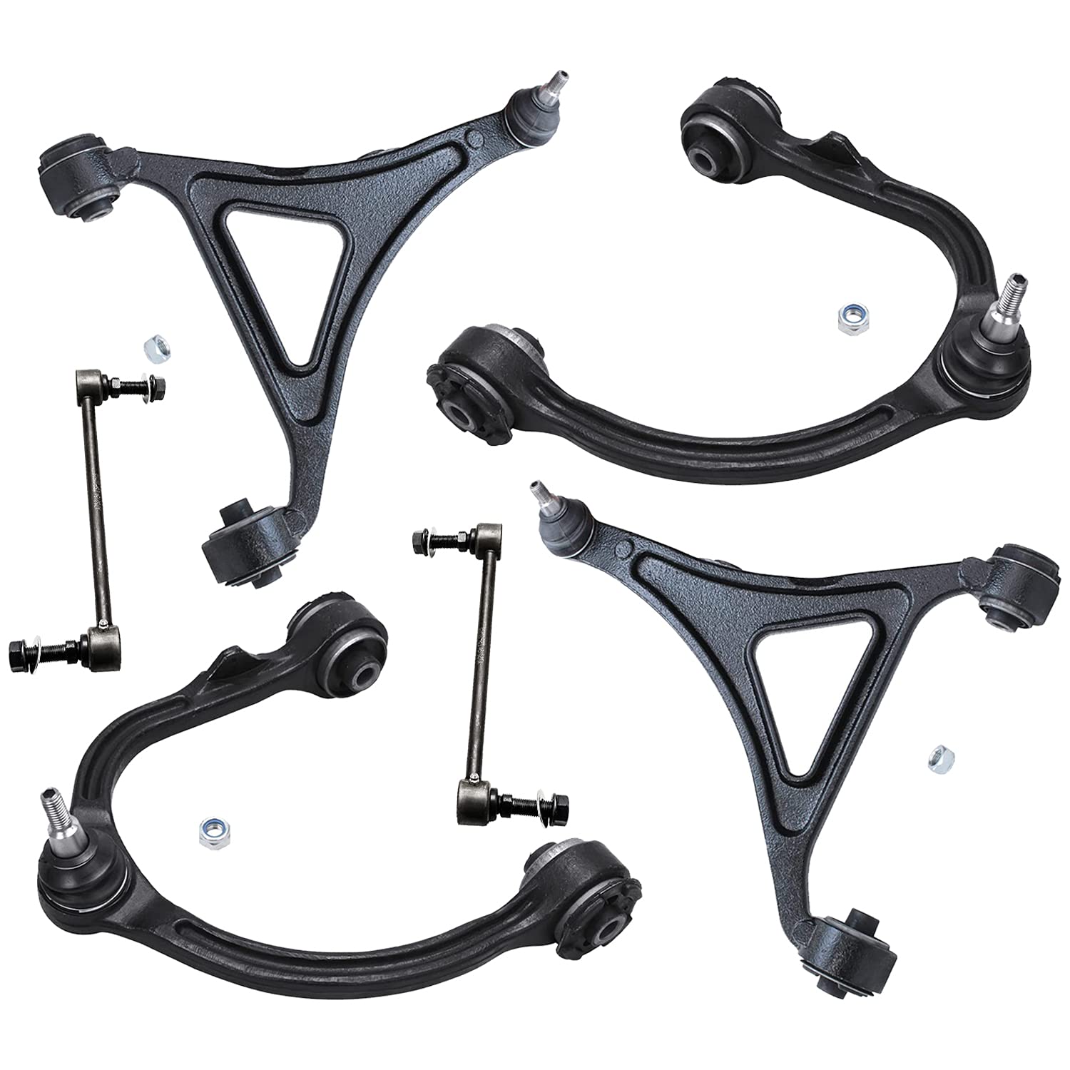 Detroit Axle - AWD Front End Control Arms Kit for 2005-2011 Chrysler 300