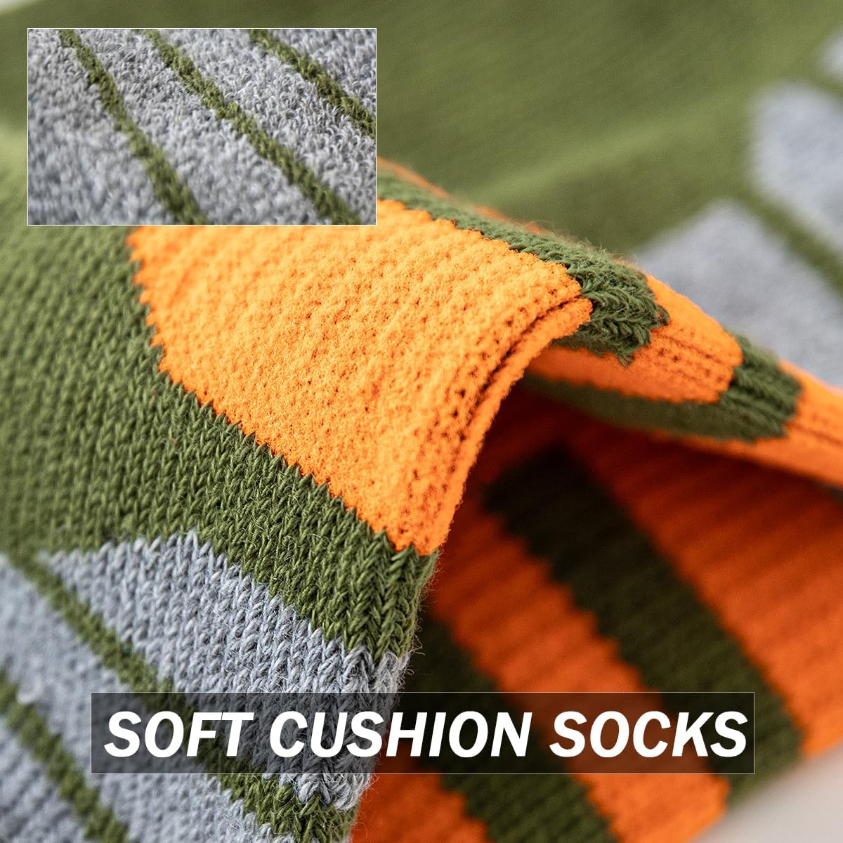 JOYNÉE 6 Pairs Men Ankle Sport Breathable Workout Tab Socks Athletic Running Cushion Quarter Socks