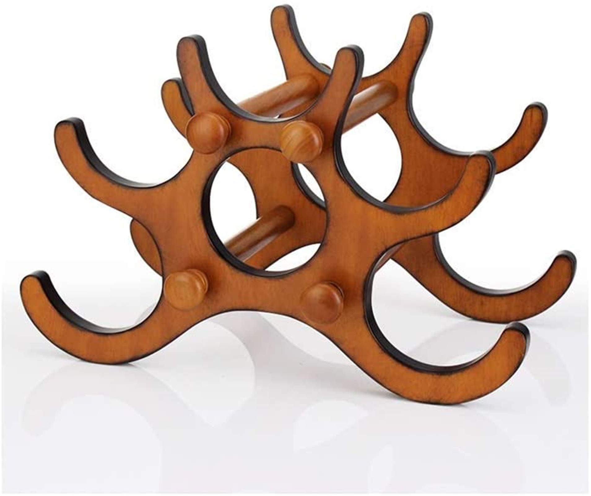 Range bouteille bois massif au design créatif et finition premium