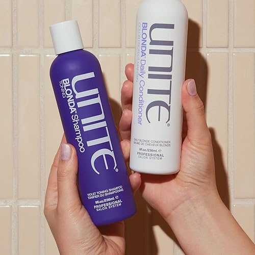 Miniatura 6 de UNITE Hair BLONDA Champú Púrpura, 8 Fl Oz