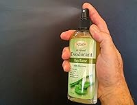 Vista 3 de Key Lime Deodorant All-Natural with Essential Oils 8oz. Gentle, Effective. No Aluminum, No Synthetics. Enjoy Herbaria Soaps and Other Skin-Friendly