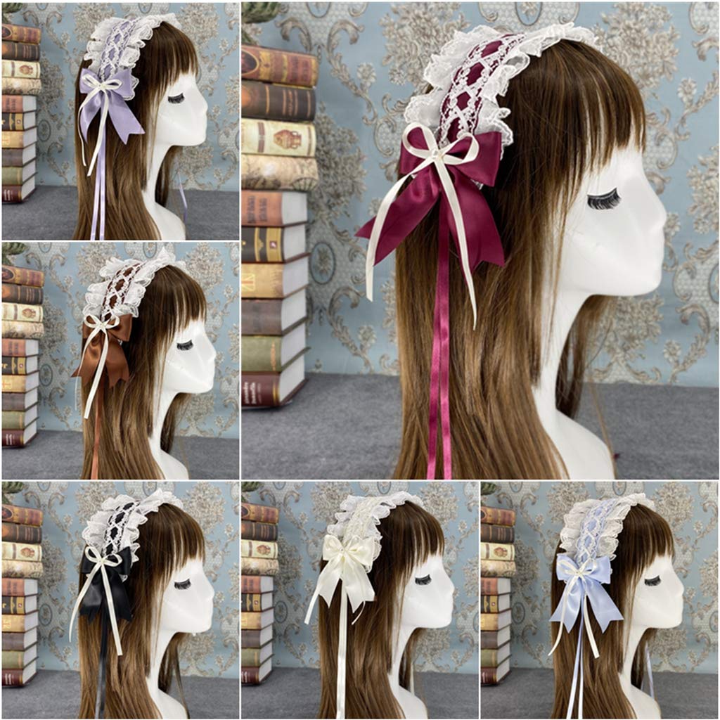 ヘッドドレス　ヘアアクセ　ロリータ　リボン　レース tim2847.jpg
