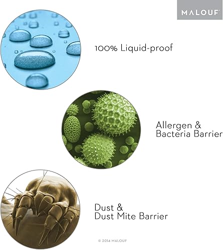 Miniatura 10 de Colchón protector Sleep Tite garantía de por malouf hipoalergénicos 100% impermeable