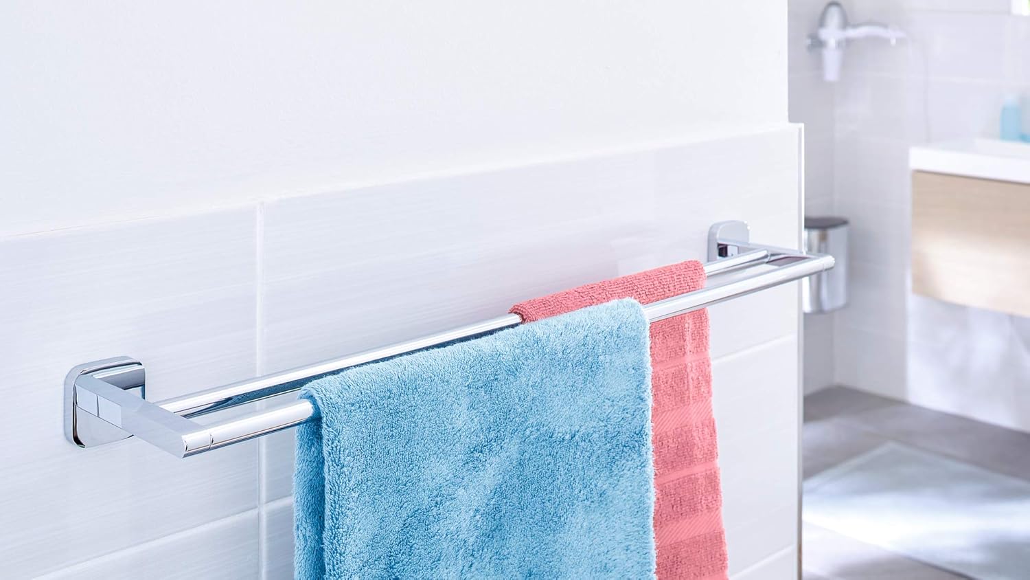 tesa Power Kit Double Towel Bar [Elegant]