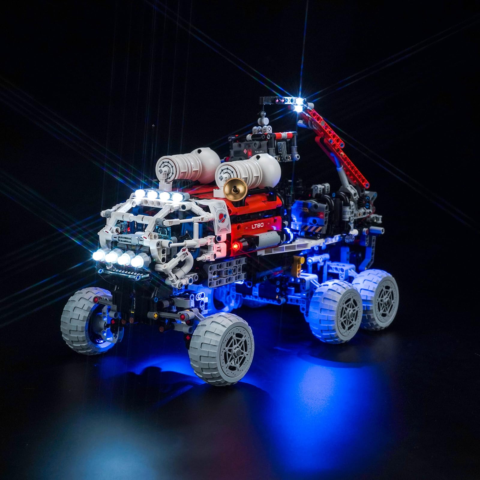 BrickBling LED Light Compatible with Lego Technic VTOL Heavy Cargo Spaceship LT81, Creative Lighting Compatible with Lego 42180-Without Model