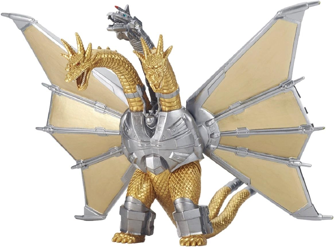 Godzilla Movie Monster Series Mecha King Ghidora Sofvi (Soft Vinyl)