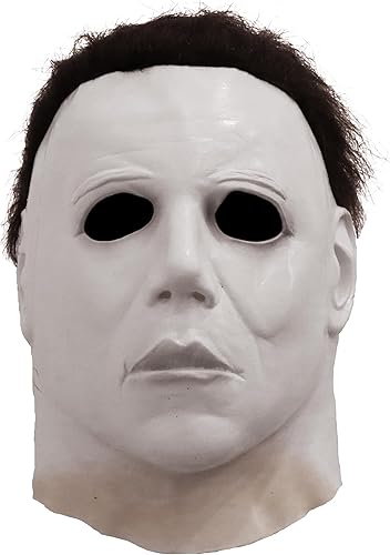 Miniatura 6 de Máscara de Halloween de Michael Myer 1978, disfraces de Halloween, máscara de miedo para adultos fiesta de cosplay