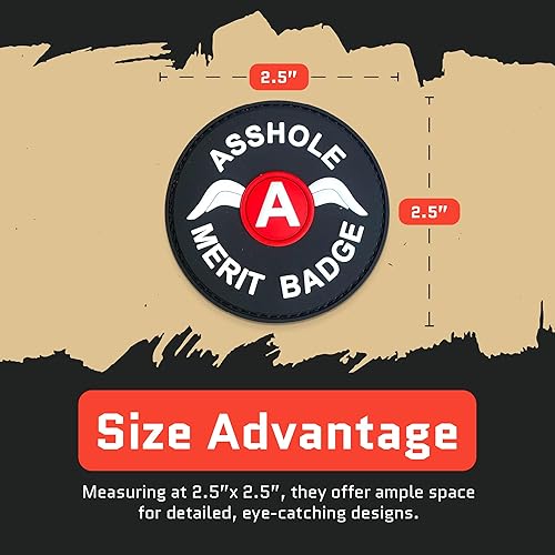 Miniatura 63 de Don't Be A Salty Creative Humor - Parche táctico militar para moral, divertidos parches tácticos, cierre de gancho y bucle de goma de PVC, parches