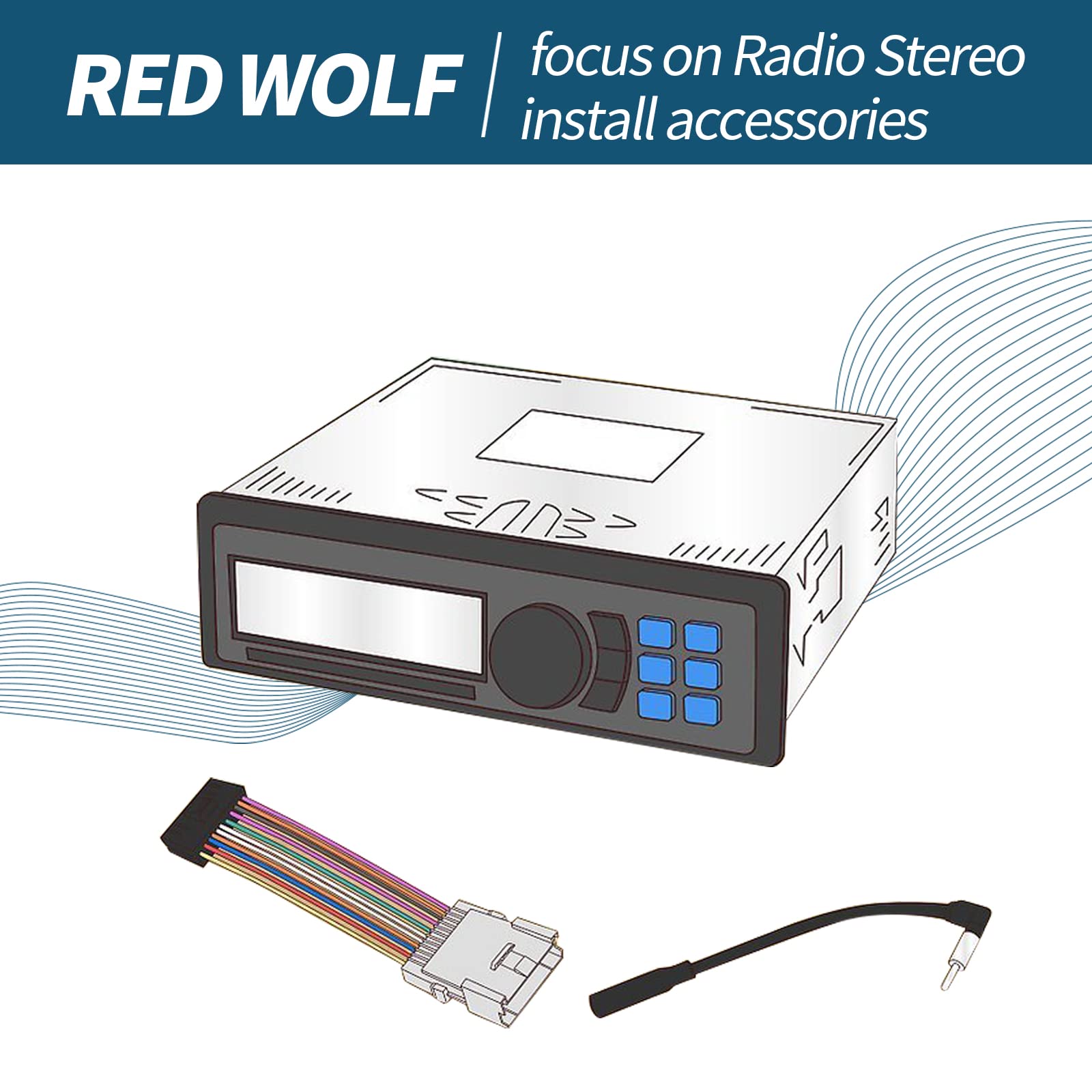 Cavo Adattatore Radio Tomzz Per Subaru 2007-2015 – Connettore 16pin ISO Per Impreza, Forester, Legacy, Outback, XV, Justy, Per Sostituire Autoradio Con Alpine, Pioneer, Sony